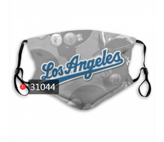 2020 Los Angeles Dodgers Dust mask with filter 38->mlb dust mask->Sports Accessory